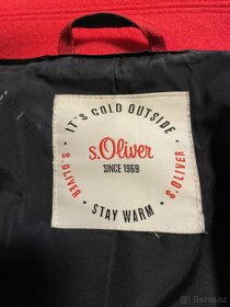 kabát S Oliver S-M červený - 3
