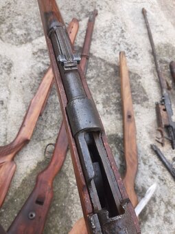 Mauser 98k, Gew, pažby torza, bajonet - 3