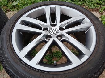 alu kola 5x100 r16 VW , Škoda a letní pne 215/45/16 - 3