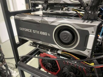 Prodej grafických karet 1080ti a 1070ti z těžební farmy - 3