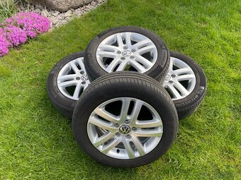 Prodám-Sadu originál letních kol 205/55/16 VW/RONAL - 3
