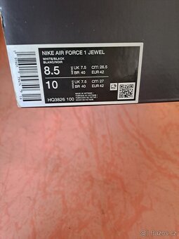 Nike Air Force 1 Jewel/Black White - 3