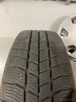 plechová kola s disky + zimní gumy, 185/60 r15 - 3