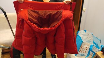 Zimní bunda wrangler červená xxxL nová - 3