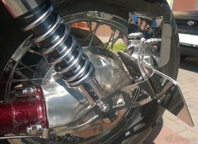 Boční držák SPZ na Suzuki Intruder VS1400 - 3