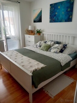 Postel Hemnes Ikea 180x200 vč roštů a matrace - 3
