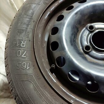 14" plechová kola – 4x100 – VOLKSWAGEN Disky: Plechové disk - 3