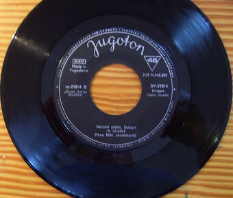 SP desky jugoslávských zpěváků 1971-set 10 ks - 3