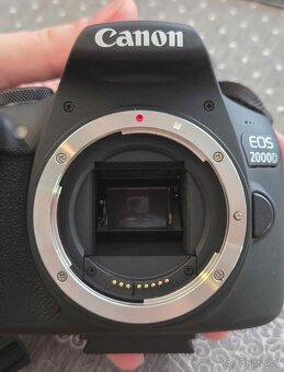 Canon EOS 2000D – kompletní set (2 objektivy, batoh, stativ, - 3