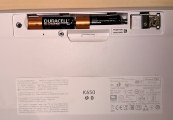 Logitech K650 - bezdrátová klávesnice – šedá - 3