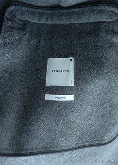 Kabát vlněný, šedý - 3