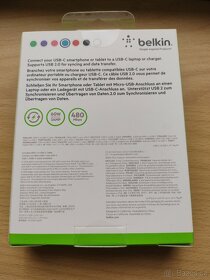 Belkin kabel MIXIT USB 2.0 C > USB C, 1,8m, modrý - 3