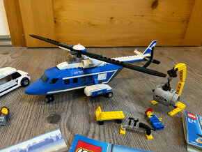 LEGO 3222 vrtulník s limuzínou + oprava motoru - 3