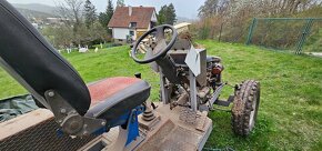 Nedokončený traktor domácí výroby - 3