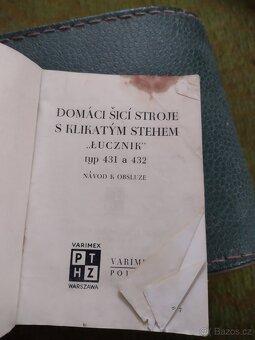 Přenosný šicí stroj - 3