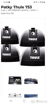 Střešní nosič Thule SquareBar Evo - 3