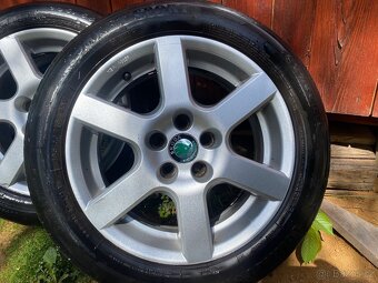 Alu kola 5x100 r15 Škoda Fabia II - 3