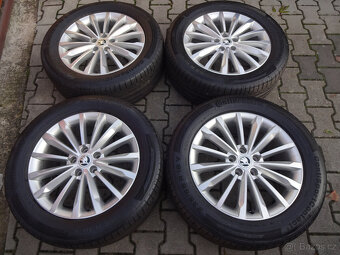 ZÁNOVNÍ LETNÍ ORIGINÁL ŠKODA 18" 5x112 pneu 235/55R18 - 3