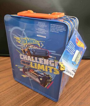Kufřík malý Hot Wheels na modely autíček 18 ks, nový - 3