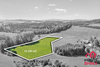 Prodej stavebního pozemku, 15339 m2, Žamberk - Dlouhoňovice - 3
