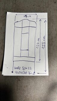 Prodám klec pro papouška VxŠxH 155x61x56cm - 3