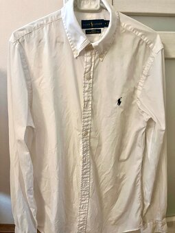 Bílá košile Ralph Lauren, Slim Fit, M - 3