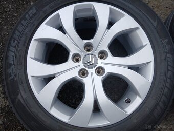 Prodám sadu Orig ALU kol Citroen 225/55 R17 letní - 3