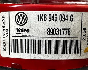 Pravé zadní světlo 1K6945094G VW Golf 5 hatchback r.v. 2009 - 3