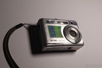 Retro fotoaparát Sanyo VPC-S600 - 3