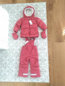 Nový set FF 98 zimní teplá bunda + oteplovačky - 3