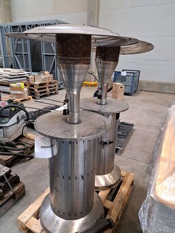 Profesionální nerezové plynové zářiče Enders COMMERCIAL (2 k - 3