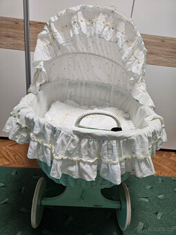 Proutěný koš pro miminko Leipold - 3