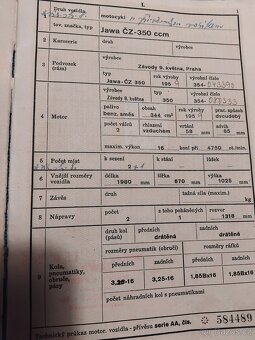 Jawa 350/354  + sidecar 560 - 3