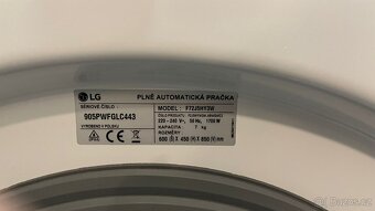Parní pračka LG v záruce A+++ - 3