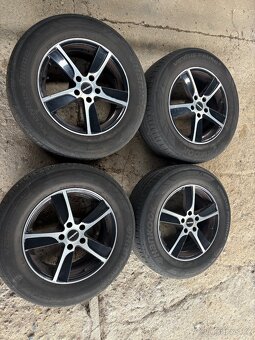 Letni Alu s pneu R17 z auta Hyundai Santa Fe - 3