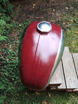 Originální nádrž jawa 250 nebo 350 v původním stavu a barvě - 3