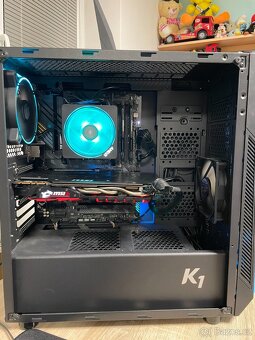 Herní PC – Ryzen 7 3700X, GTX 1070, 1TB SSD – funkční, levně - 3