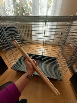 Klec pro ptáka hnědá - 3