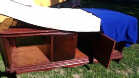 Atypická postel - masiv/ ruční, řemeslná výroba - 3