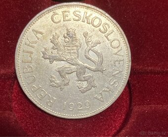Stříbrné oběhové mince 1928 - 1932 ( 5 koruna ) - 3