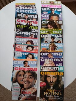 Kompletní ročníky časopisu Cinema - nevázané - 3