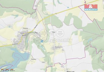 Prodej lesa, 6543 m², Římov - Branišovice - 3