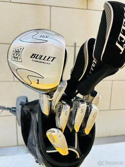 TOP stav - golfový set - golfové hole Bullet vč. vozíku - 3