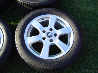 4XZIMNÍ HLINÍKOVÁ KOLA ŠKODA OCTAVIA III,II 205/55 R16 .TOP. - 3