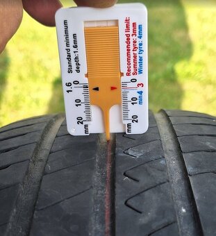 4ks letní pneu 185/60R14 FABIA1 s plechovými disky - 3