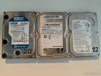 HDD, různé kapacity do 640GB - 3