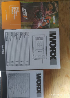 Akumulátor Worx 4Ah + nabíječka - 3