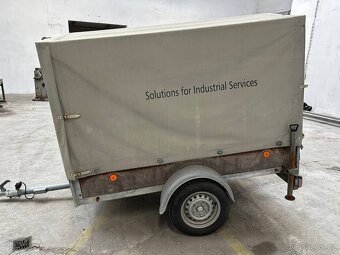 Přívěsný vozík za auto s plachtou - 3