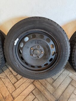 Kola plechy 5x112 NOVÉ pneu 205/55 R16 - 3