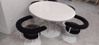 kuchyňský jídelní stůl a 4 židle - retro, i zvlášť - 3